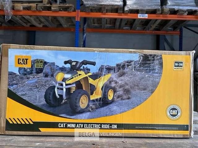 Licensed cat atv - yellow - afbeelding 2 van  4