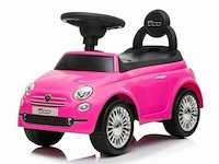 Licensed fiat 500 foot to floor ride on car pink - afbeelding 1 van  5