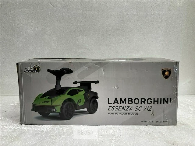 Licensed lamborghini 63 foot to floor car green - afbeelding 2 van  3