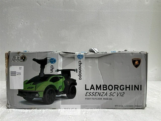 Licensed lamborghini 63 foot to floor car orange - afbeelding 2 van  4