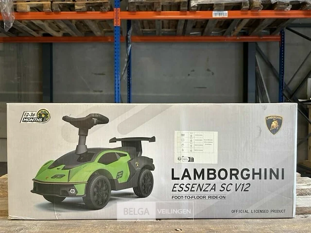 Licensed lamborghini 63 foot to floor car white - afbeelding 2 van  4