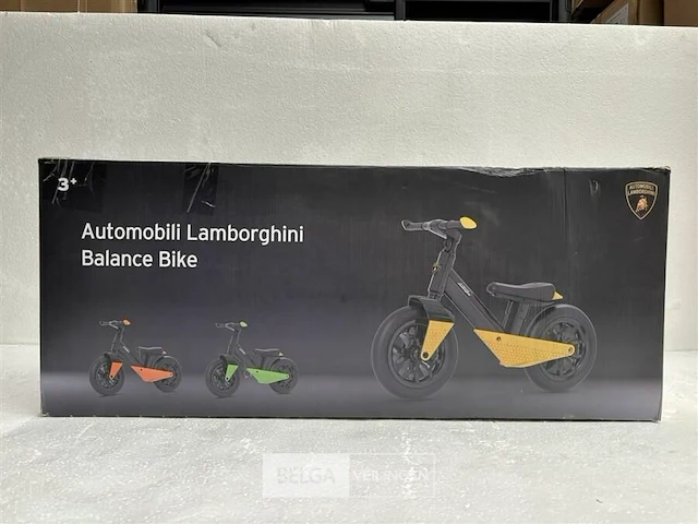 Licensed lamborghini balance bike large yellow - afbeelding 2 van  5