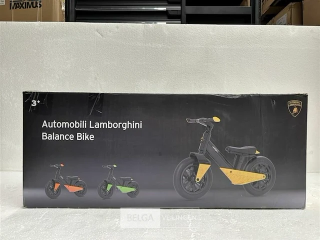 Licensed lamborghini balance bike large yellow - afbeelding 3 van  5