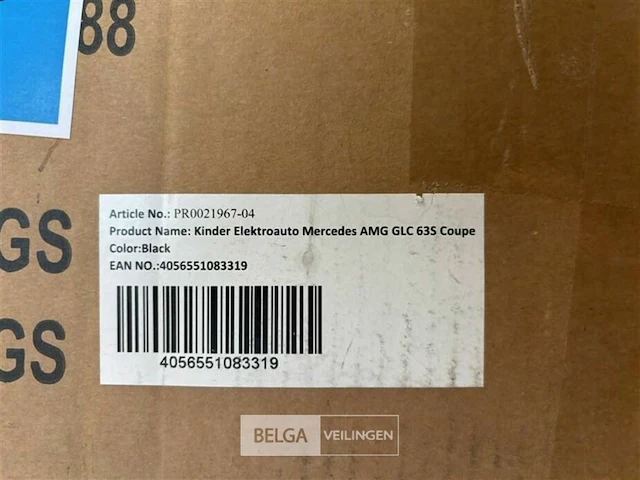 Licensed mercedes-benz amg glc 63s coupe - black - afbeelding 4 van  4