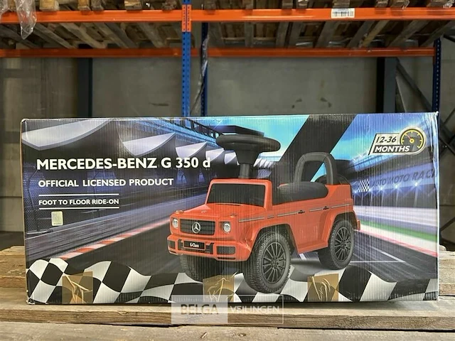 Licensed mercedes-benz g350d foot to floor - black - afbeelding 2 van  4