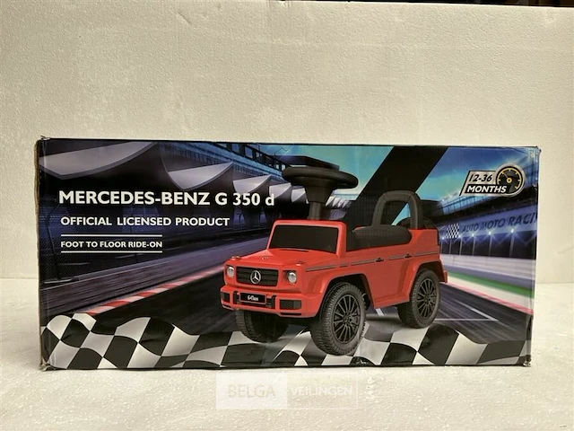 Licensed mercedes-benz g350d foot to floor black - afbeelding 2 van  5