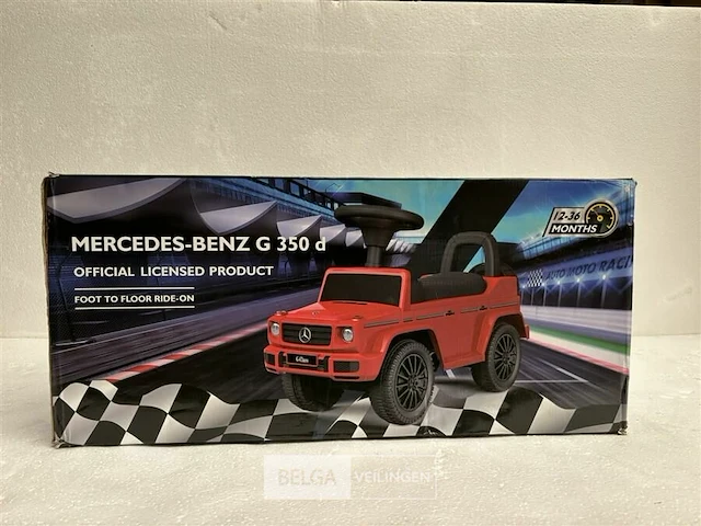 Licensed mercedes-benz g350d foot to floor black - afbeelding 3 van  5