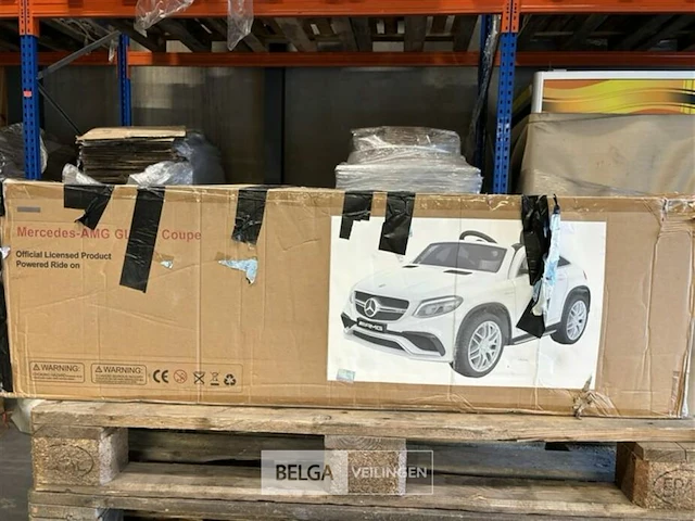 Licensed mercedes-benz gle63 convertible white - afbeelding 2 van  4