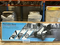 Licensed mercedes-benz pedal go kart - black - afbeelding 2 van  4