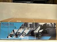 Licensed mercedes-benz pedal go kart black - afbeelding 4 van  6
