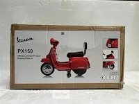 Licensed mini vespa ride on car red - afbeelding 1 van  2