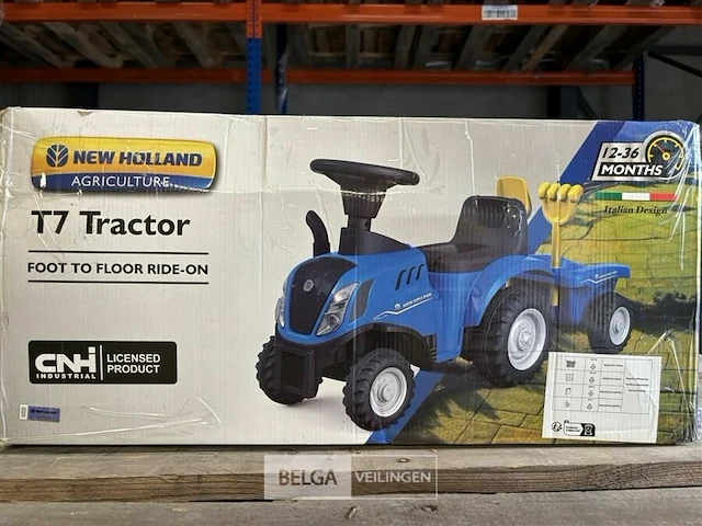 Licensed new holland t7 foot to floor - blue - afbeelding 2 van  4