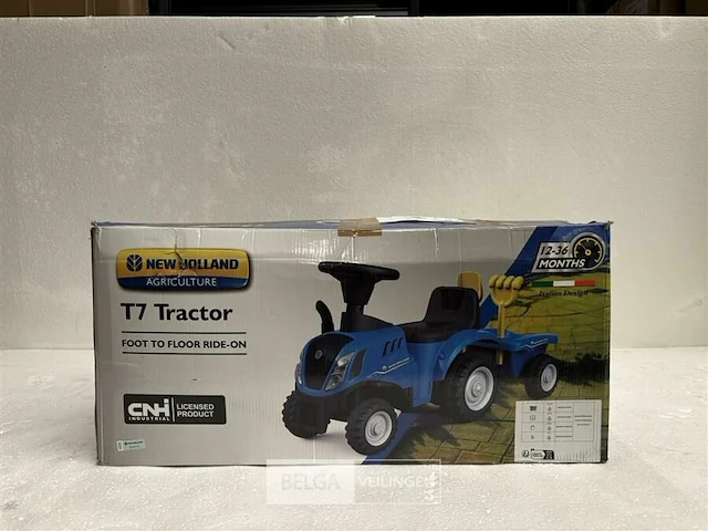 Licensed new holland t7 foot to floor blue - afbeelding 3 van  5