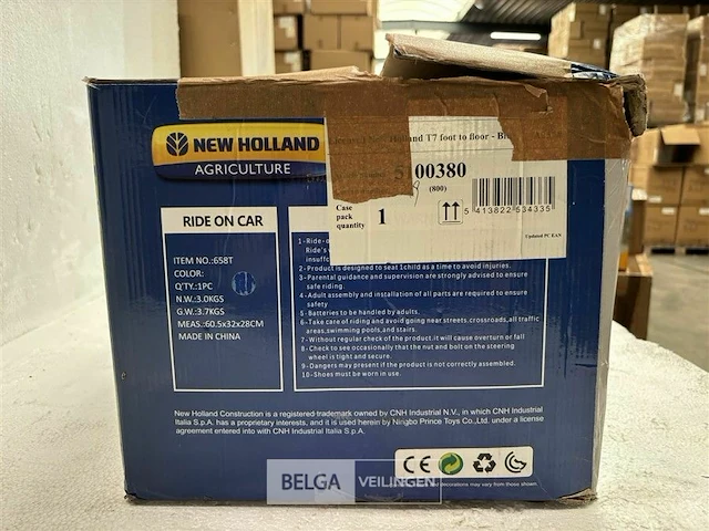 Licensed new holland t7 foot to floor blue - afbeelding 4 van  4