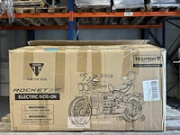 Licensed triumph rocket 3gt motorcycle - black - afbeelding 2 van  4