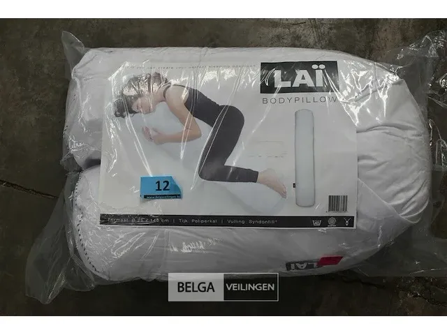 Lichaamskussen lai ø 25cm x 140 cm - afbeelding 2 van  3