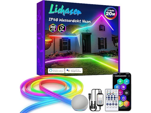 Lichaser 20 m led-strip - afbeelding 1 van  4