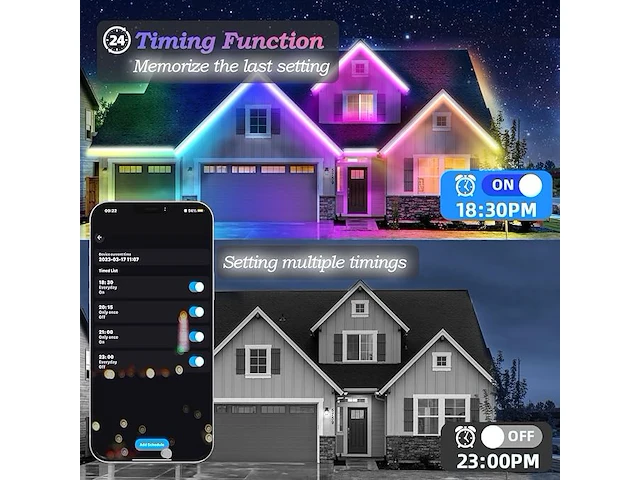 Lichaser rgb+ic 20m led-strip - afbeelding 3 van  4