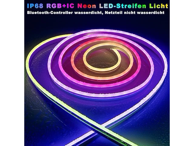 Lichaser rgb+ic flexibele ledstrip (10 m) - afbeelding 2 van  4