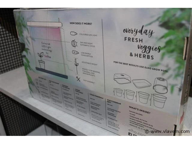 Licht garden voor vlug groeien van van plantjes led lamp - afbeelding 2 van  2