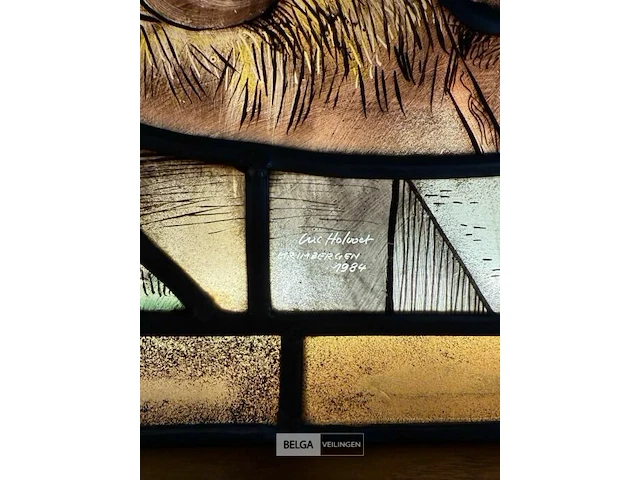 Lichtbak uit loodglas - afbeelding 3 van  3