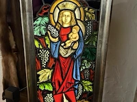 Lichtbak uit loodglas - afbeelding 1 van  3