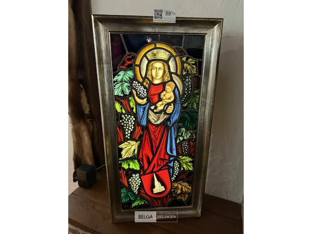 Lichtbak uit loodglas - afbeelding 2 van  3