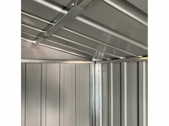 Lichtbruin tuinhuisje 277x192,5x179 cm gegalvaniseerd staal - afbeelding 5 van  12