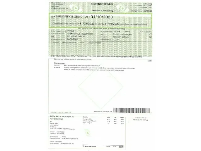 Lichte vracht peugeot expert 2008 - afbeelding 6 van  6