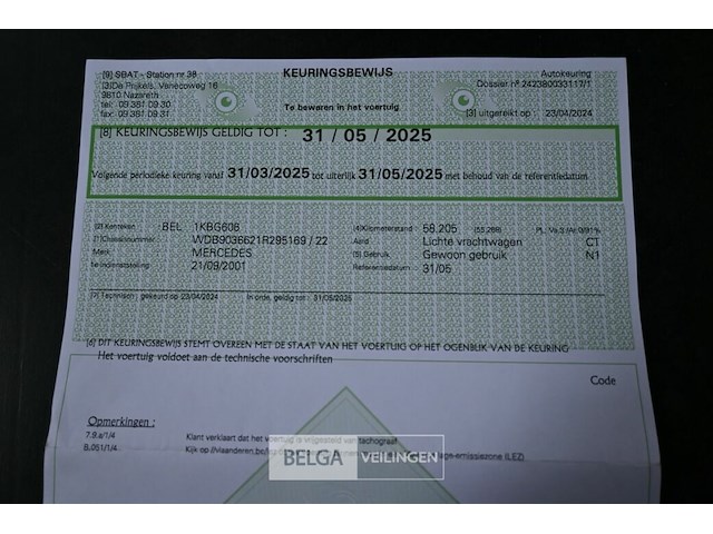 Lichte vrachtauto mercedes 313 cdi sprinter - afbeelding 18 van  28