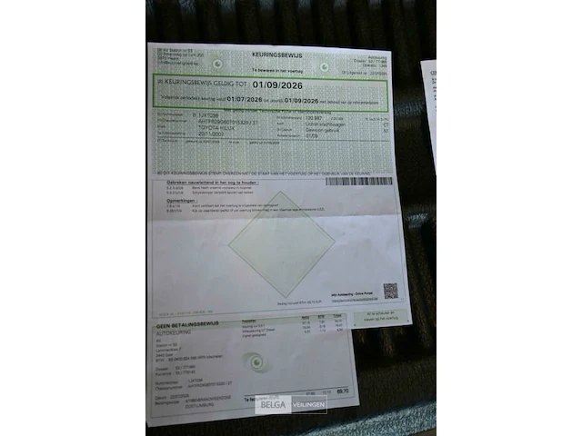 Lichte vrachtauto toyota - afbeelding 7 van  17