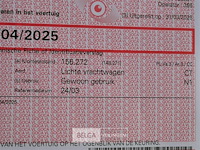 Lichte vrachtauto - afbeelding 6 van  22