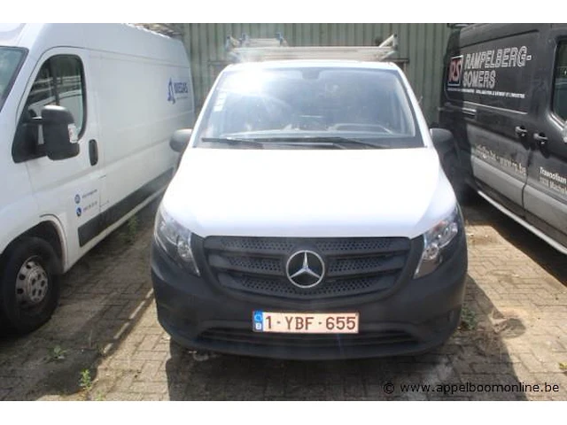 Lichte vrachtw. mercedes vito 114cdi,diesel,2143cm³,100kw, 1e inschr 06/7/20,wdf44760313474209, 104669km ,co²-uitstoot ng,euro6b,kenteken i (ii ontbeekt),gelijkvormigheidsattest,keuring tot 15/11/25, 2sleutels - afbeelding 6 van  13