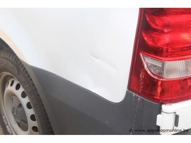 Lichte vrachtw. mercedes vito 114cdi,diesel,2143cm³,100kw, 1e inschr 06/7/20,wdf44760313474209, 104669km ,co²-uitstoot ng,euro6b,kenteken i (ii ontbeekt),gelijkvormigheidsattest,keuring tot 15/11/25, 2sleutels - afbeelding 12 van  13