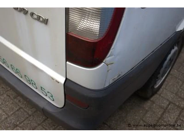 Lichte vrachtw. mercedes vito,diesel,2148cm³,70kw, 1e inschr 24/10/07,wdf63960313374785,km ng (laatste kmstand vlgs keuring dd 23/09/19: 265150),co²-uitstoot ng,eurong,kenteken i (ii ontbeekt),gelijkvormigheidsattest,keuring tot 23/9/20,1sleutel - afbeelding 3 van  20