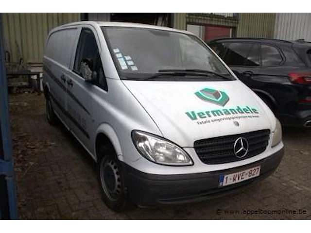 Lichte vrachtw. mercedes vito,diesel,2148cm³,70kw, 1e inschr 24/10/07,wdf63960313374785,km ng (laatste kmstand vlgs keuring dd 23/09/19: 265150),co²-uitstoot ng,eurong,kenteken i (ii ontbeekt),gelijkvormigheidsattest,keuring tot 23/9/20,1sleutel - afbeelding 14 van  20