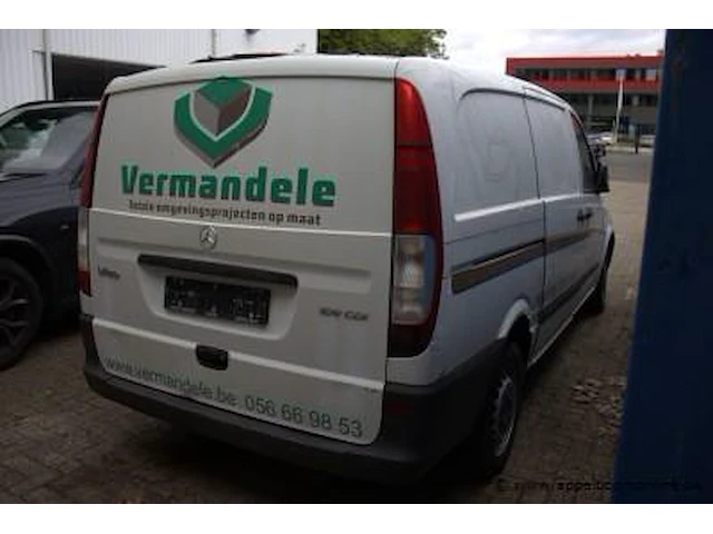 Lichte vrachtw. mercedes vito,diesel,2148cm³,70kw, 1e inschr 24/10/07,wdf63960313374785,km ng (laatste kmstand vlgs keuring dd 23/09/19: 265150),co²-uitstoot ng,eurong,kenteken i (ii ontbeekt),gelijkvormigheidsattest,keuring tot 23/9/20,1sleutel - afbeelding 15 van  20