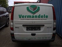 Lichte vrachtw. mercedes vito,diesel,2148cm³,70kw, 1e inschr 24/10/07,wdf63960313374785,km ng (laatste kmstand vlgs keuring dd 23/09/19: 265150),co²-uitstoot ng,eurong,kenteken i (ii ontbeekt),gelijkvormigheidsattest,keuring tot 23/9/20,1sleutel - afbeelding 16 van  20