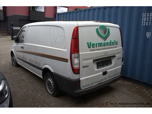 Lichte vrachtw. mercedes vito,diesel,2148cm³,70kw, 1e inschr 24/10/07,wdf63960313374785,km ng (laatste kmstand vlgs keuring dd 23/09/19: 265150),co²-uitstoot ng,eurong,kenteken i (ii ontbeekt),gelijkvormigheidsattest,keuring tot 23/9/20,1sleutel - afbeelding 17 van  20