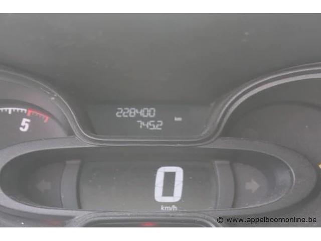 Lichte vrachtw. opel vivaro,diesel,1598cm³,66kw, 1e inschr 20/4/15, w0l4f7002fv623228, 228400km ,co²-uitstoot 170g/km,euro5b,kenteken i+ii,gelijkvormigheidsattest,keuring tot 22/4/25, 1sleutel - afbeelding 4 van  14