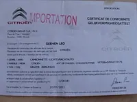Lichte vrachtwagen citroen berlingo, type gbwjyb, ch.nr. vf7gbwjyb94123175, (start niet, slot kapot) (sleutel , boorddocumenten: inschrijvingsbewijs deel i en gelijkvormigheidsattest) (1) - afbeelding 8 van  24