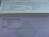 Lichte vrachtwagen citroen berlingo, type gbwjyb, ch.nr. vf7gbwjyb94123175, (start niet, slot kapot) (sleutel , boorddocumenten: inschrijvingsbewijs deel i en gelijkvormigheidsattest) (1) - afbeelding 9 van  24