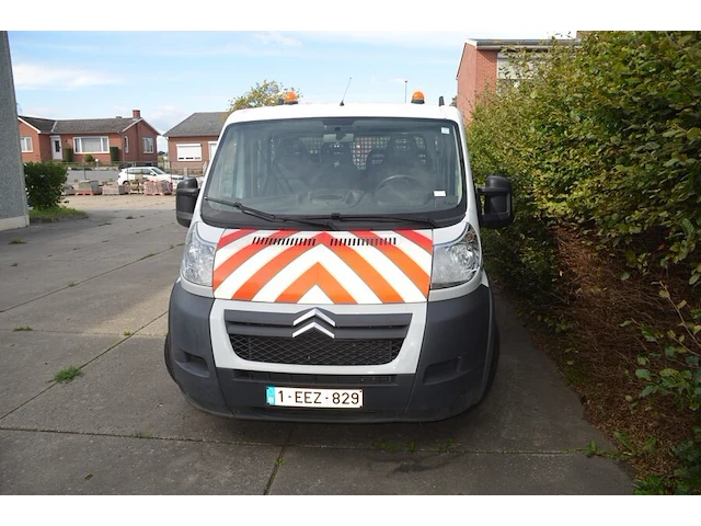 Lichte vrachtwagen citroen jumper met dubbele cabine en open laadbak, type: y, variant: ydumg, versie: ydumgc/dyl, chassisnummer: vf7ydumgc12309149, bouwjaar: 13/11/2012 met sleutel en boorddocumenten, werking onbekend - afbeelding 1 van  34