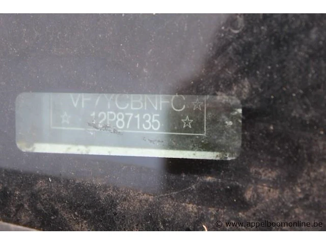 Lichte vrachtwagen citroen jumper,diesel, cm³ ng, kw ng, 1e inschr ng, vf7ycbnfc12p87135, 122137km, co²-uitstoot ng, euro ng, zonder boorddocumenten, 1sleutel - afbeelding 14 van  21