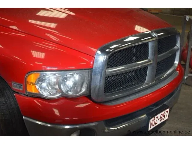 Lichte vrachtwagen dodge ram 1500,benzine, 5700cm³, 250kw,1ste inschr 26/01/2004, 1d7ha18d04s604550, 81336km, co²-*uitstoot ng, euro ng, kenteken, zonder gelijkvormigheidsattest, keuring tot 03/09/24, 1sleutel - afbeelding 2 van  14