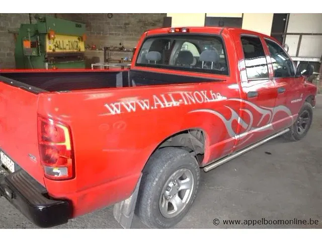 Lichte vrachtwagen dodge ram 1500,benzine, 5700cm³, 250kw,1ste inschr 26/01/2004, 1d7ha18d04s604550, 81336km, co²-*uitstoot ng, euro ng, kenteken, zonder gelijkvormigheidsattest, keuring tot 03/09/24, 1sleutel - afbeelding 6 van  14