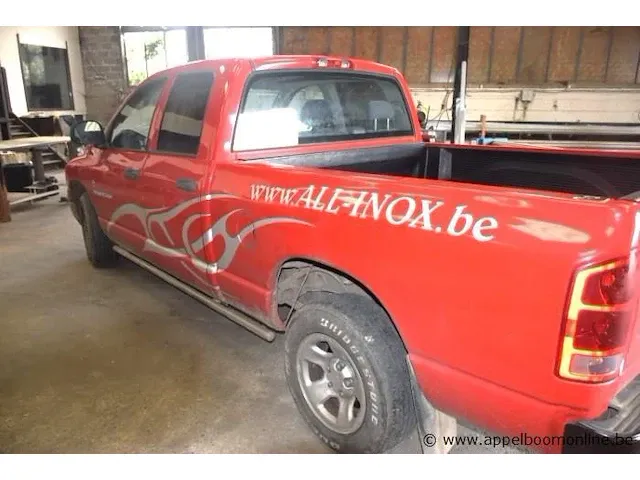 Lichte vrachtwagen dodge ram 1500,benzine, 5700cm³, 250kw,1ste inschr 26/01/2004, 1d7ha18d04s604550, 81336km, co²-*uitstoot ng, euro ng, kenteken, zonder gelijkvormigheidsattest, keuring tot 03/09/24, 1sleutel - afbeelding 8 van  14