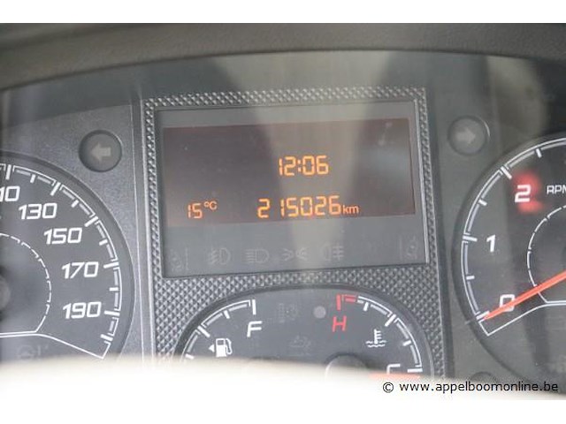 Lichte vrachtwagen fiat ducato, datum 1ste inschrijving 23/4/2018, chassisnummer zfa250000002g89164, 215026km, euro 6b, co2 165, kenteken i+ii, gelijkvormigheidssattest - afbeelding 4 van  13