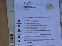 Lichte vrachtwagen fiat ducato, datum 1ste inschrijving 23/4/2018, chassisnummer zfa250000002g89164, 215026km, euro 6b, co2 165, kenteken i+ii, gelijkvormigheidssattest - afbeelding 12 van  13