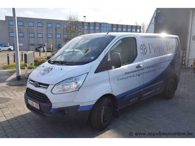 Lichte vrachtwagen ford transit custom,diesel,2198cm,74kw,1e inschr 11/08/15,wf0yxxttgyfy07568, 265703km,co²-uitstoot 186g/km, euro5b,kenteken i (ii ontbreekt), gelijkvormigheidsattest,keuring tot 12/8/24, 2sleutels - afbeelding 1 van  17